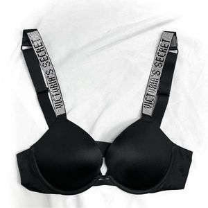 victoria’s secret shine strap push up bra